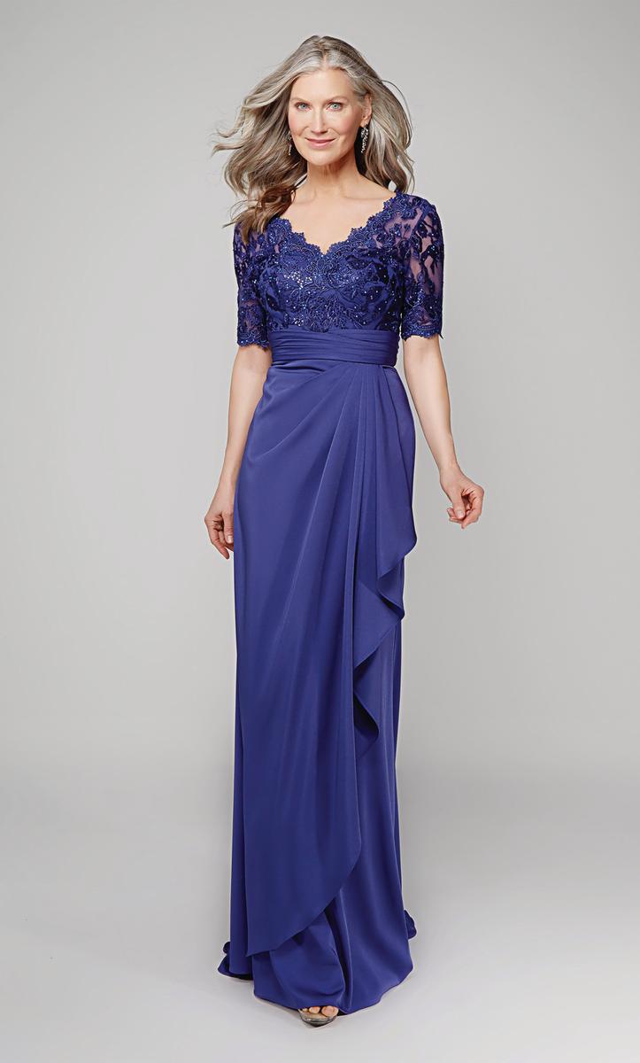 Alyce Black Label Dress 27595 - Navy