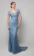 Alyce Black Label Dress 27602 - French Blue