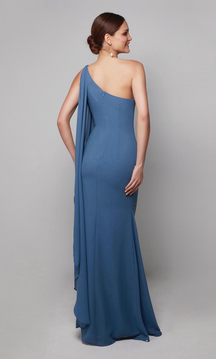 Alyce Black Label Dress 27603 - Dark French Blue
