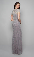 Alyce Black Label Dress 27607 - Grey