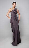 Alyce Black Label Dress 27624 - Charcoal