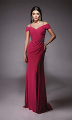 Alyce Black Label Dress 27645 - Hot Pink