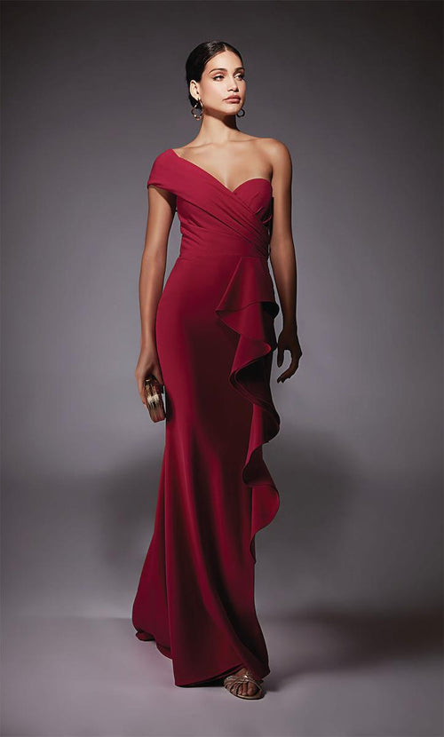 Alyce Black Label Dress 27646 - Raspberry