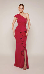 Alyce Black Label Dress 27646 - Raspberry