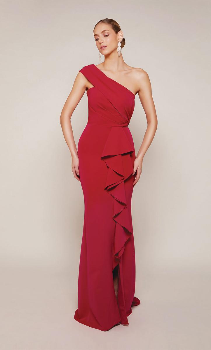 Alyce Black Label Dress 27646 - Raspberry