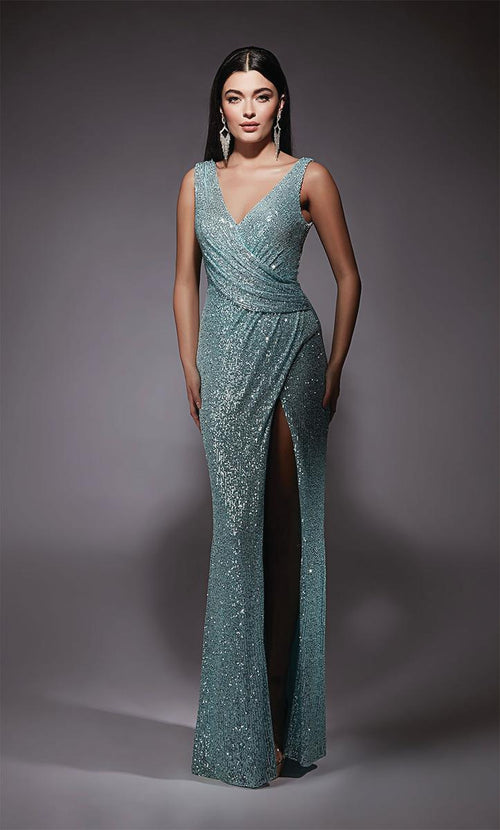 Alyce Black Label Dress 27653 - Ice Blue