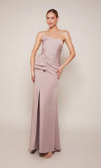 Alyce Black Label Dress 27658 - Rosewood