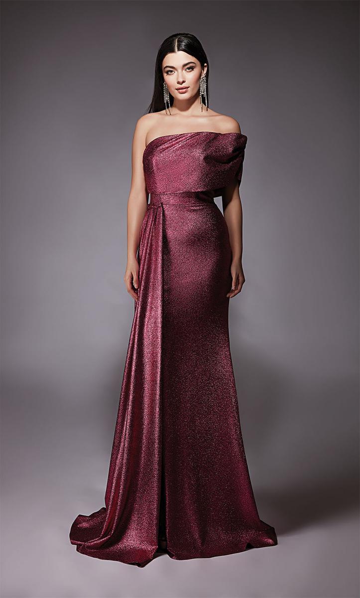 Alyce Black Label Dress 27663 - Fuchsia
