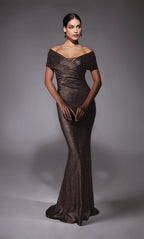Alyce Black Label Dress 27666 - Cocoa