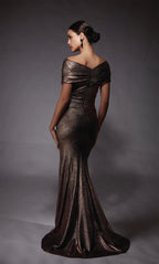 Alyce Black Label Dress 27666 - Cocoa