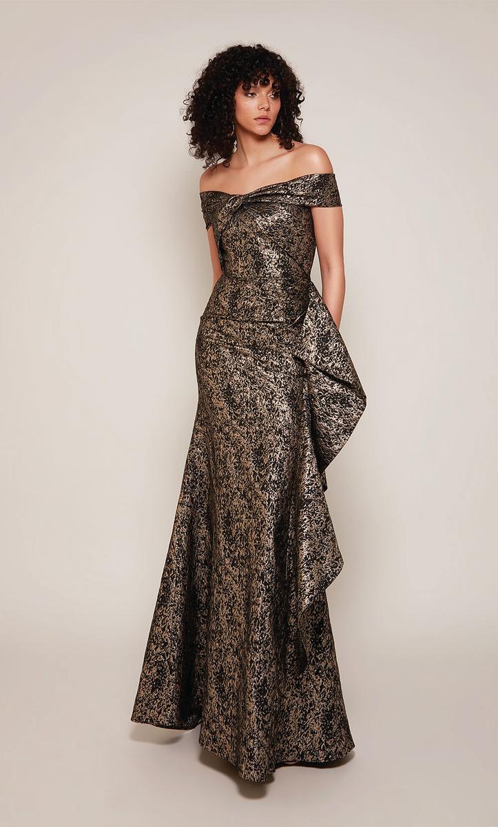 Alyce Black Label Dress 27667 - Mocha