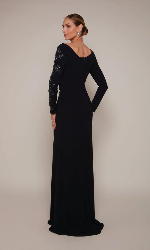 Alyce Black Label Dress 27675 - Navy