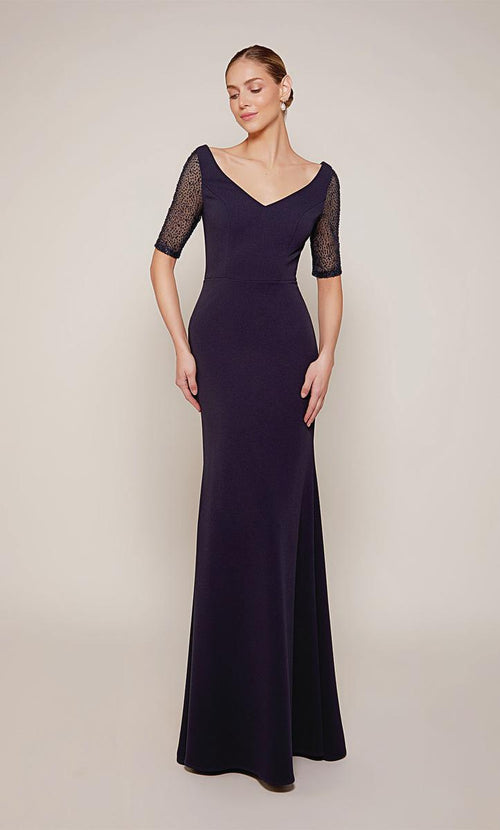 Alyce Black Label Dress 27677 - Navy