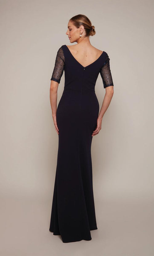 Alyce Black Label Dress 27677 - Navy