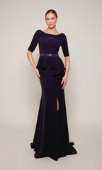 Alyce Black Label Dress 27679 - Navy