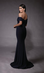 Alyce Black Label Dress 27680 - Navy
