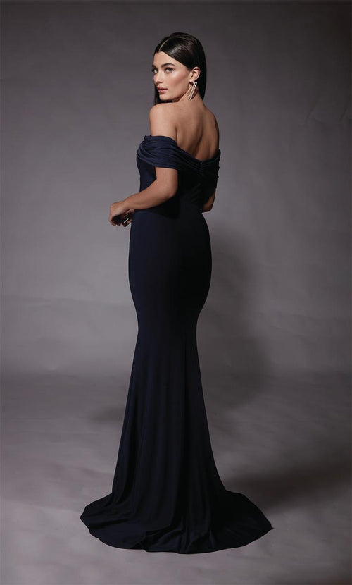 Alyce Black Label Dress 27680 - Navy