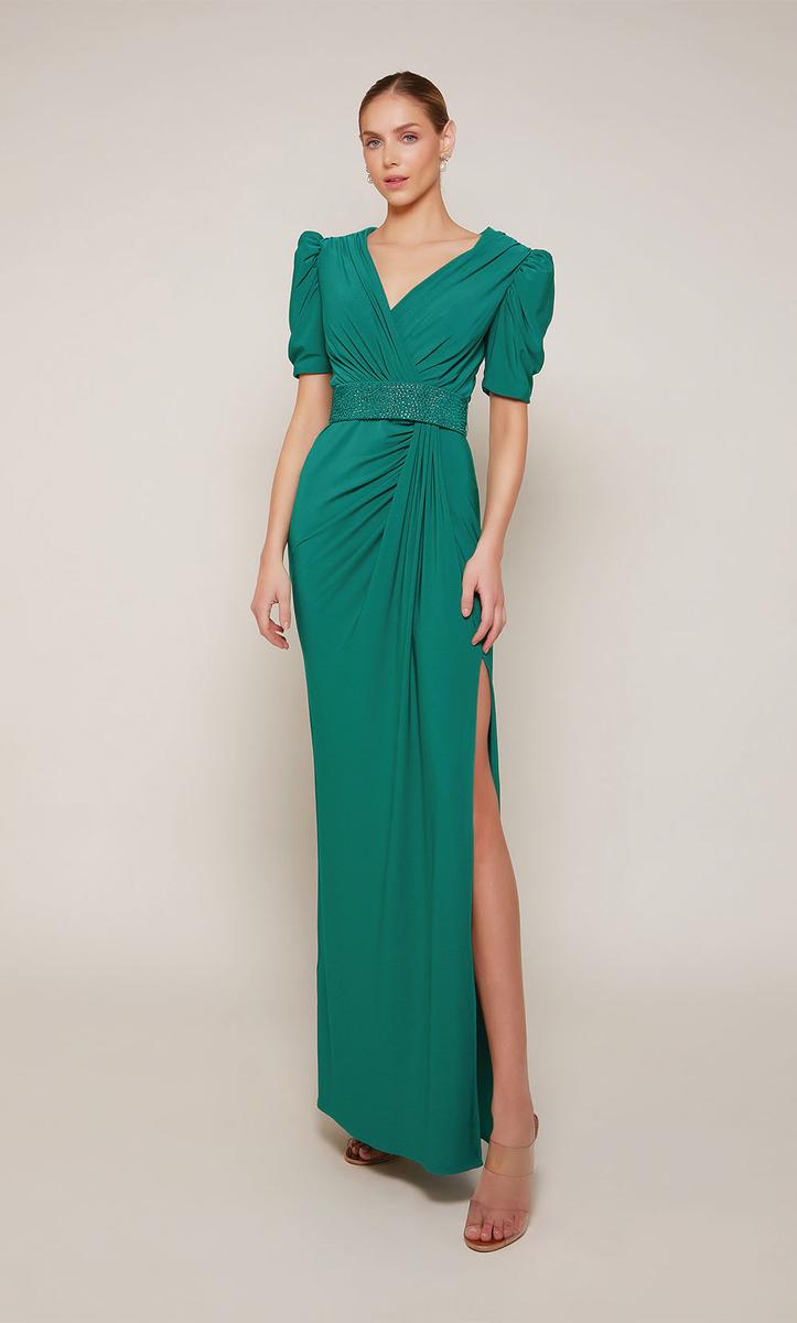 Alyce Black Label Dress 27690 - Emerald