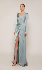Alyce Black Label Dress 27694 - Sage