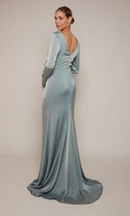 Alyce Black Label Dress 27694 - Sage