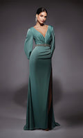 Alyce Black Label Dress 27696 - Sage