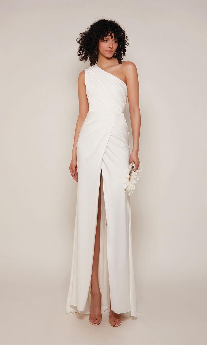 Alyce Black Label Dress 27697 - Diamond White