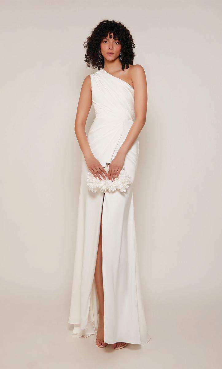 Alyce Black Label Dress 27697 - Diamond White