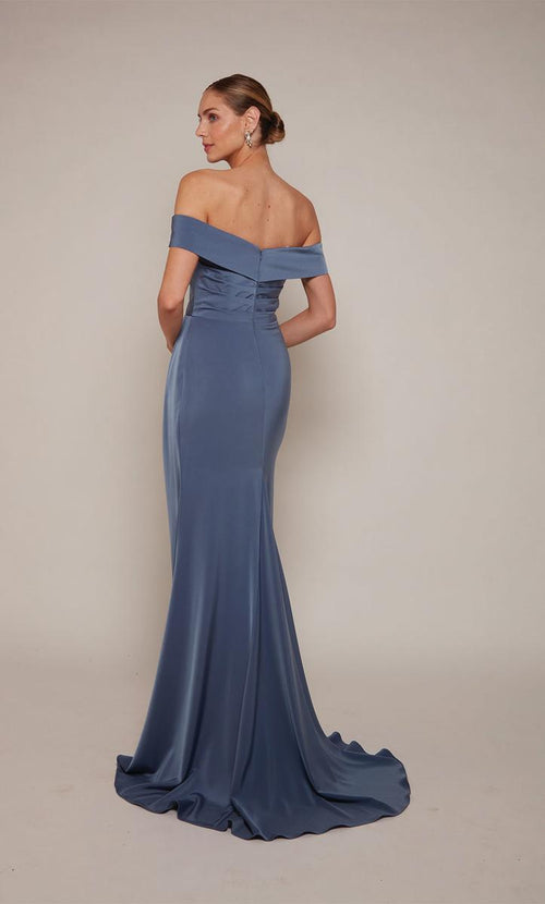 Alyce Black Label Dress 27698 - Stock Only Dark French Blue