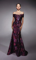 Alyce Black Label Dress 27702 - Fuchsia