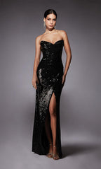 Alyce Black Label Dress 27704 - Black