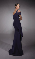 Alyce Black Label Dress 27705 - Eggplant