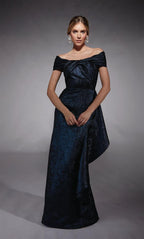Alyce Black Label Dress 27707 - Navy