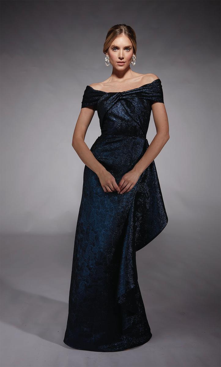 Alyce Black Label Dress 27707 - Navy