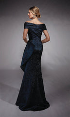 Alyce Black Label Dress 27707 - Navy
