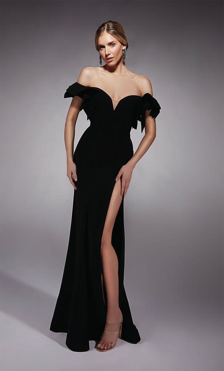 Alyce Black Label Dress 27713 - Black