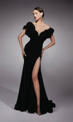 Alyce Black Label Dress 27714 - Black
