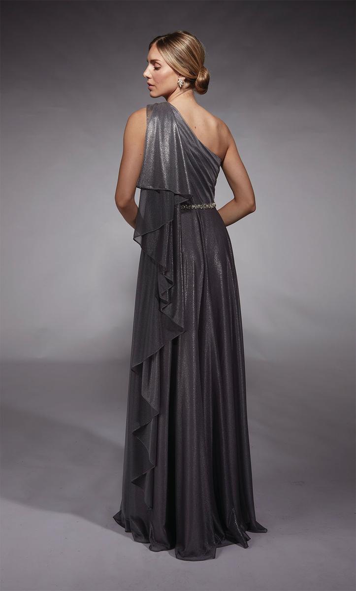 Alyce Black Label Dress 27719 - Gunmetal