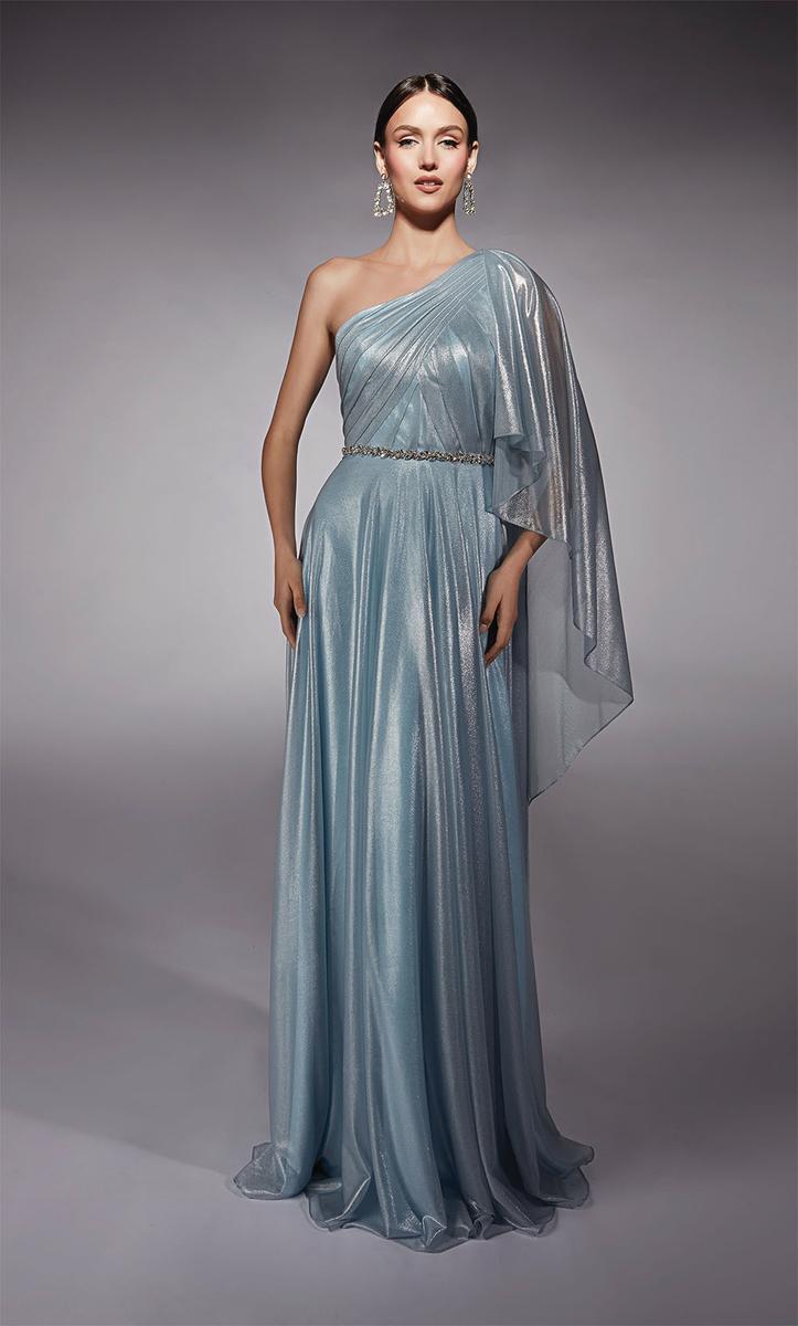 Alyce Black Label Dress 27719 - Silver Lake