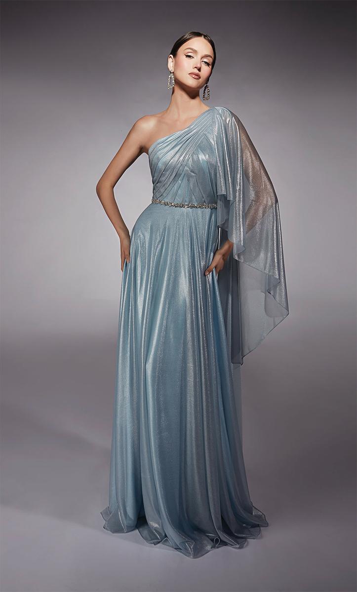 Alyce Black Label Dress 27719 - Silver Lake