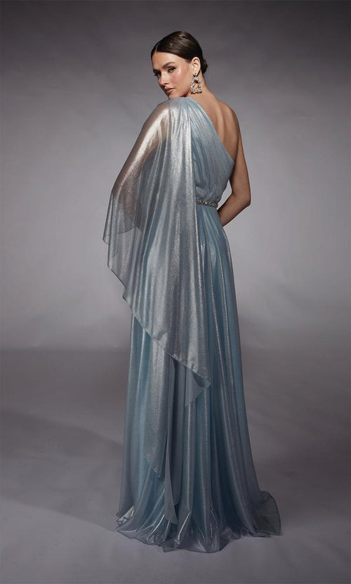 Alyce Black Label Dress 27719 - Silver Lake