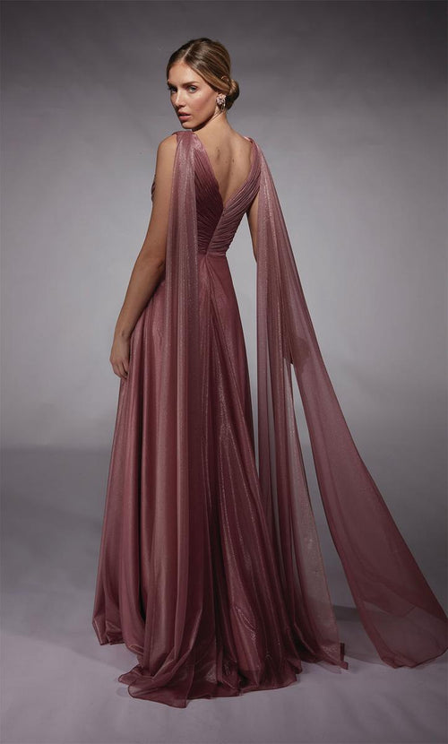Alyce Black Label Dress 27720 - Rosewood