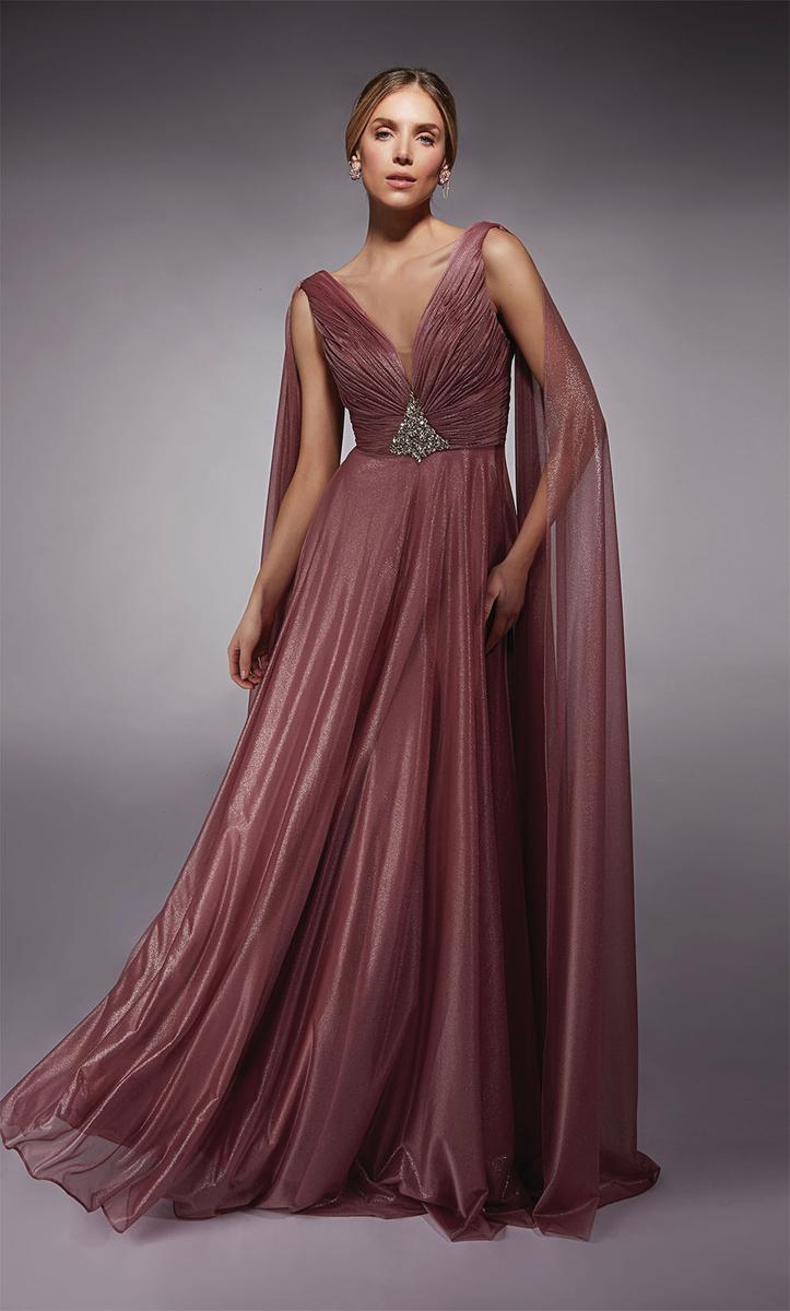 Alyce Black Label Dress 27720 - Rosewood
