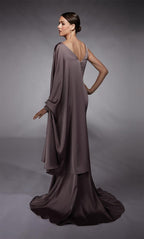 Alyce Black Label Dress 27722 - Smoke