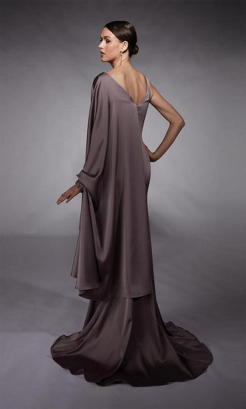 Alyce Black Label Dress 27722 - Smoke