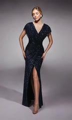 Alyce Black Label Dress 27729 - Midnight