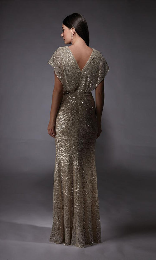 Alyce Black Label Dress 27729 - Sand