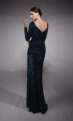 Alyce Black Label Dress 27741 - Midnight