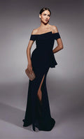 Alyce Black Label Dress 27744 - Black Cherry