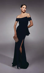 Alyce Black Label Dress 27744 - Black Cherry