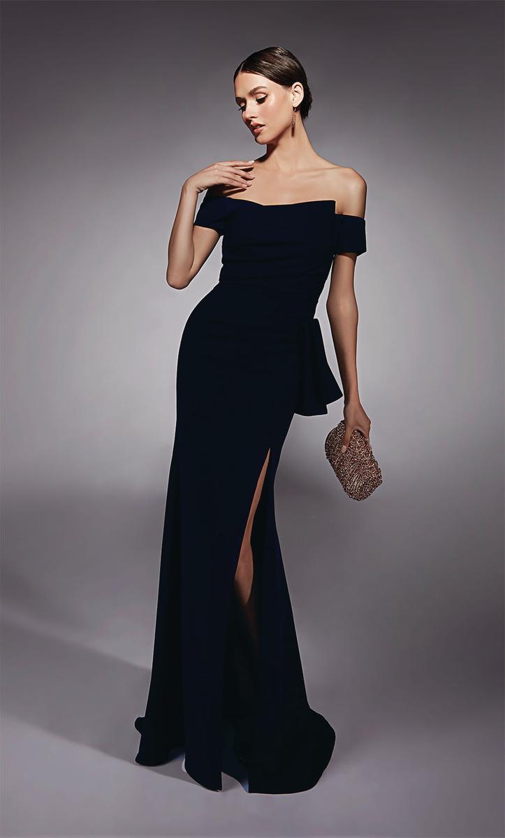Alyce Black Label Dress 27744 - Black Cherry